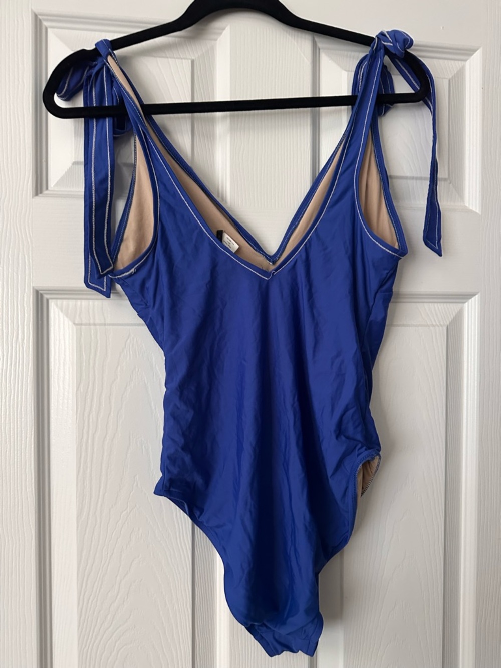 JCrew - Royal Blue One-Piece Swimsuit with Tie Straps. For @kelbd only. - Picture 6 of 8